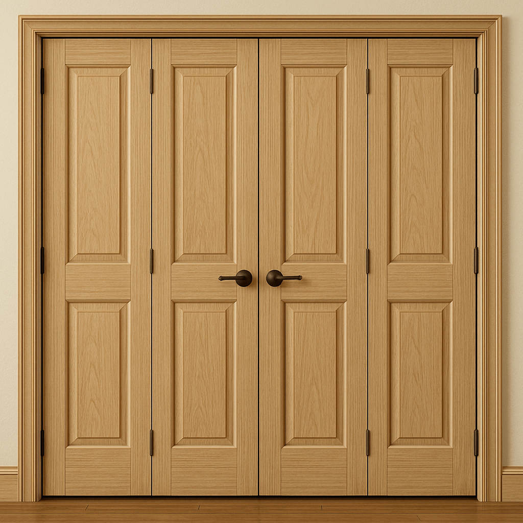 Wooden folding door min